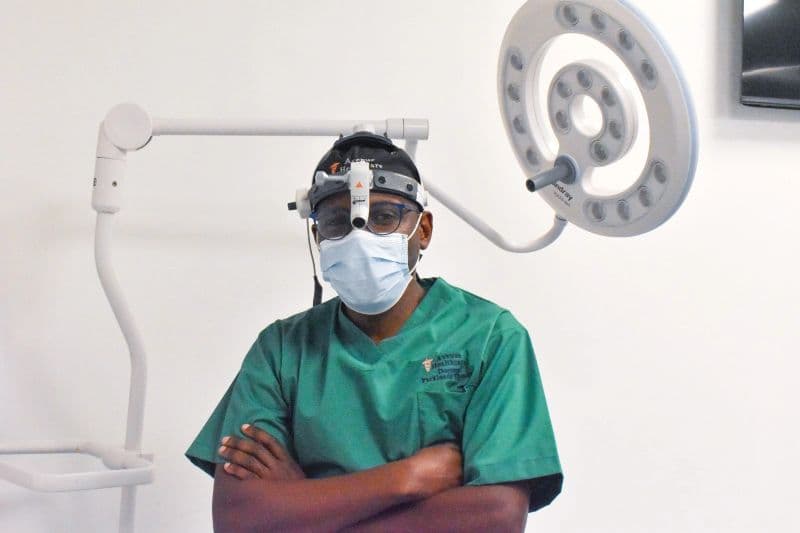 In the operating theatre
