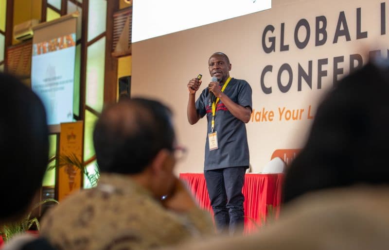 Dr. Keith Dindi speaking