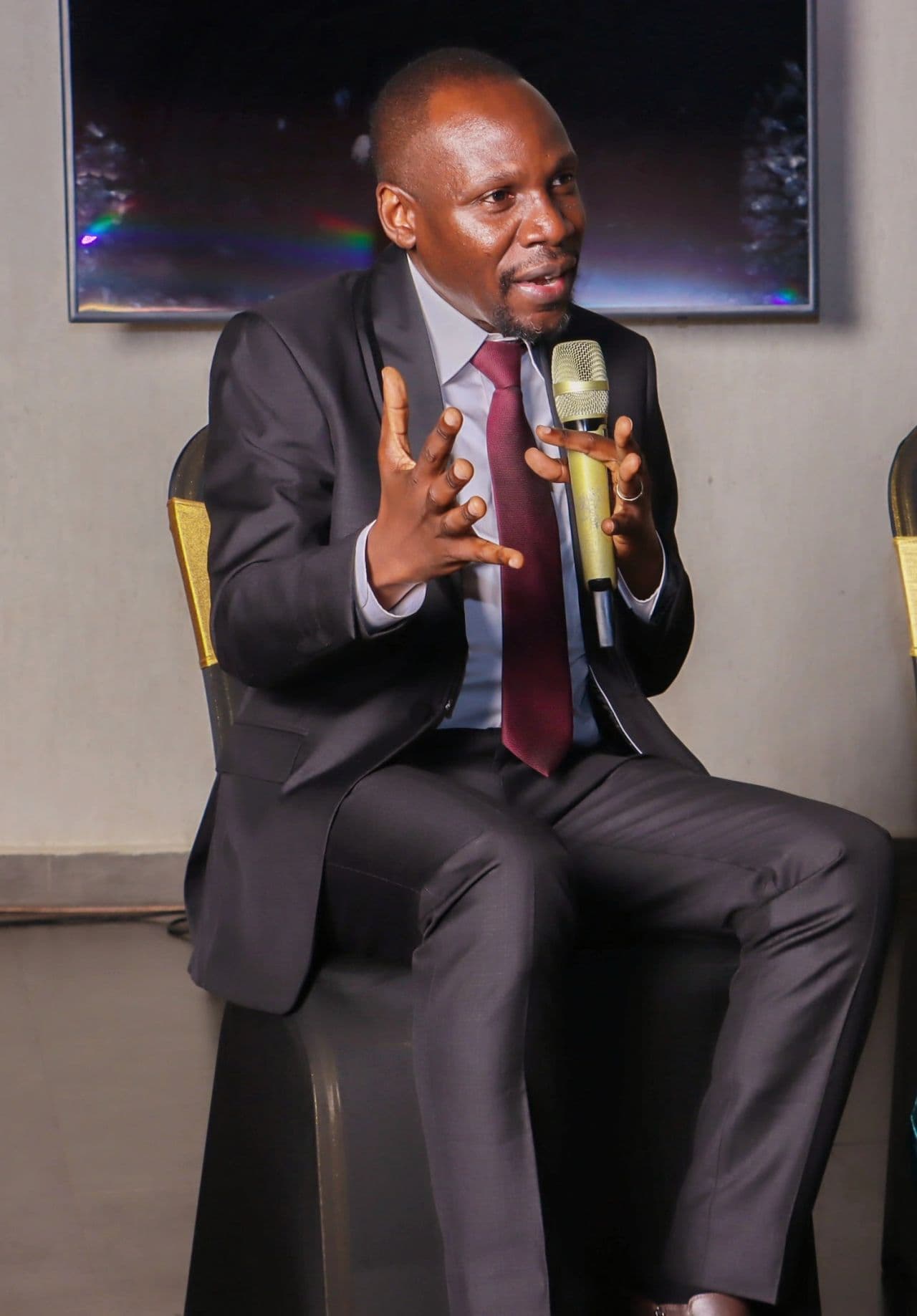 Dr. Keith Dindi speaking